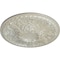 Ekena Millwork Tristan Ceiling Medallion (Fits Canopies up to 5 1/2"), Hand-Painted Flash Blue, 26"OD x 3"P CM26TNFBS - alternate 2